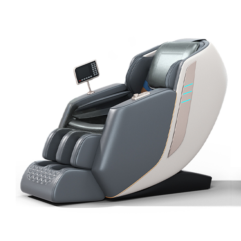 Sillón de masaje para el hogar, cuerpo completo multifuncional, cabina espacial automática, gravedad cero, doble SL, riel transfronterizo