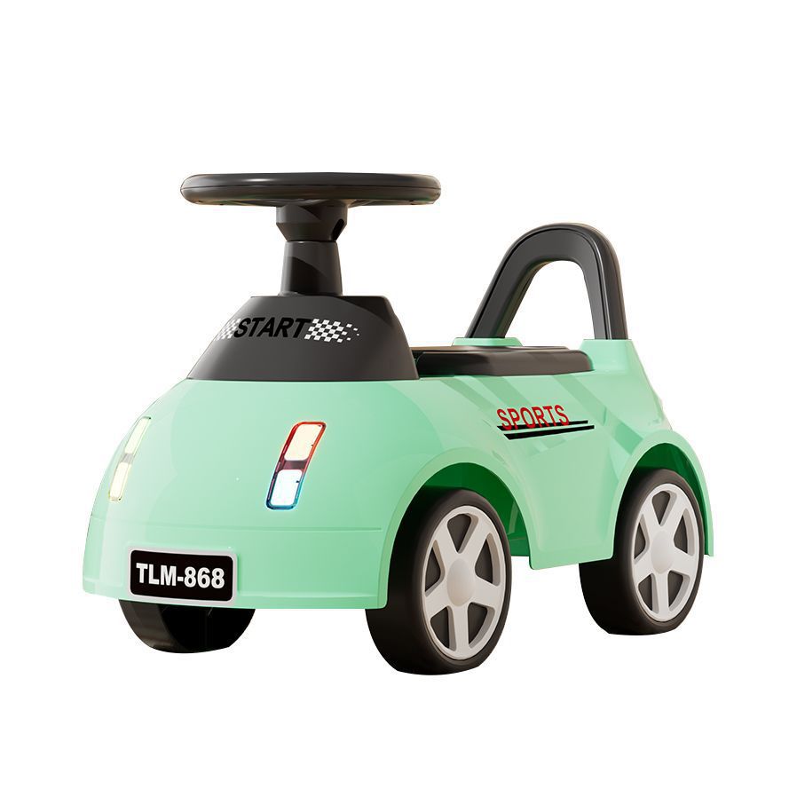 Patinetes infantiles de cuatro ruedas de torsión equilibración puzzle caminante de música iluminación patinaje para bebés de 1 - 3 años de edad