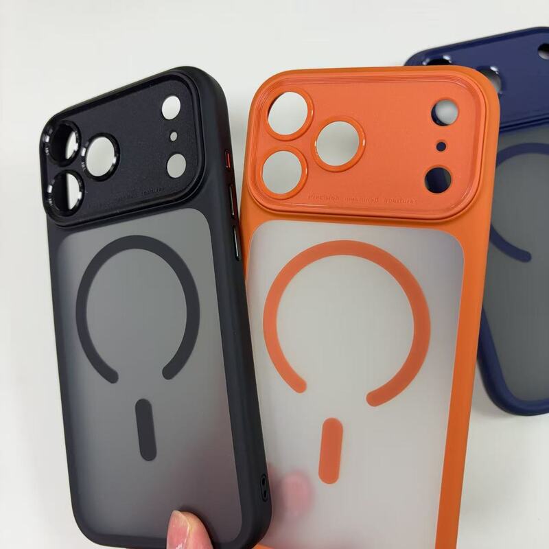 肤感磁吸系列 适用苹果17系列iPhone17Promax细腻亲肤手感手机壳|undefined