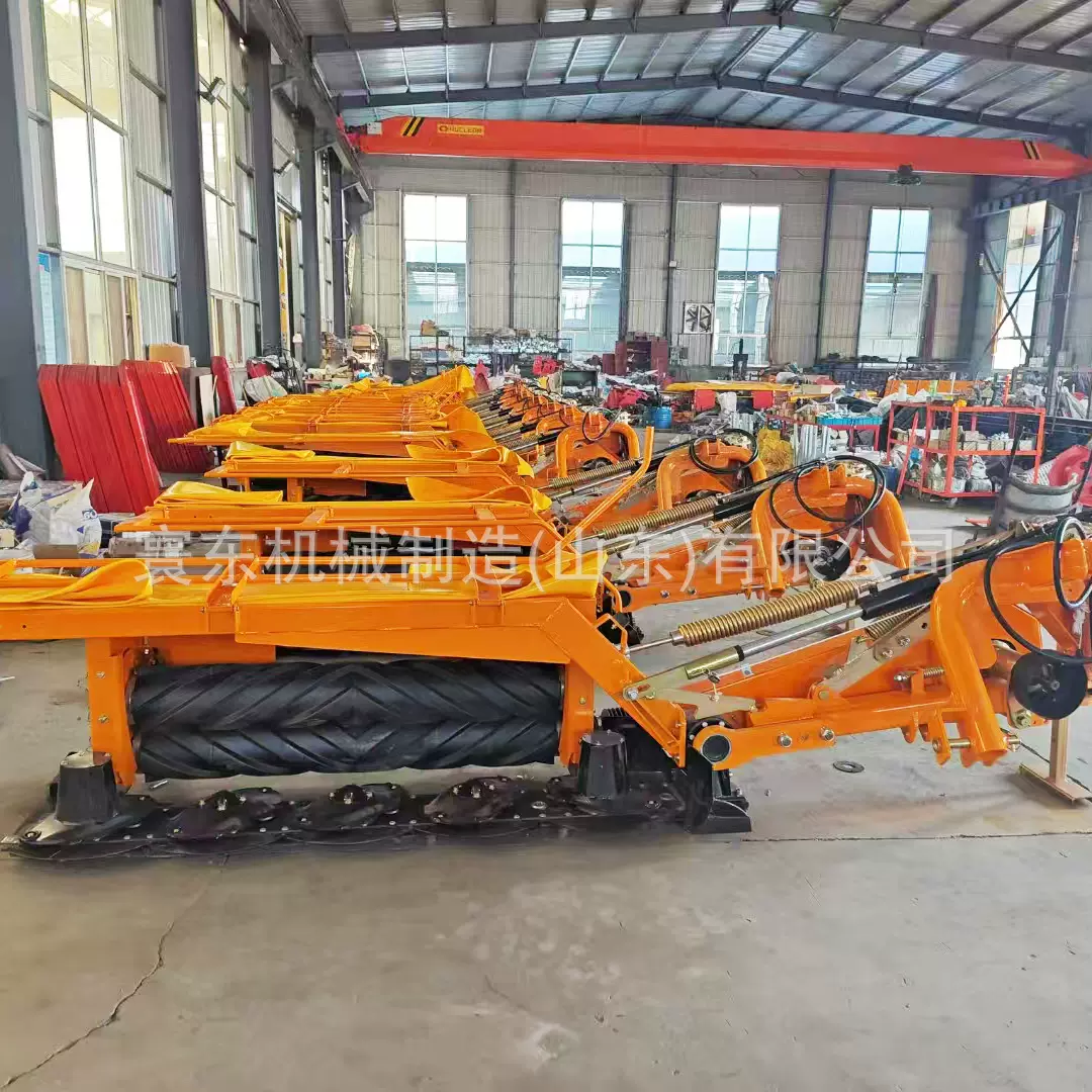 牧草苜蓿割草机6盘带挤压滚压扁功能燕麦草收获收割