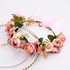 Street realistic hair accessory for bride handmade suitable for photo sessions, headband, Korean style, for bridesmaid, custom made, wholesale
