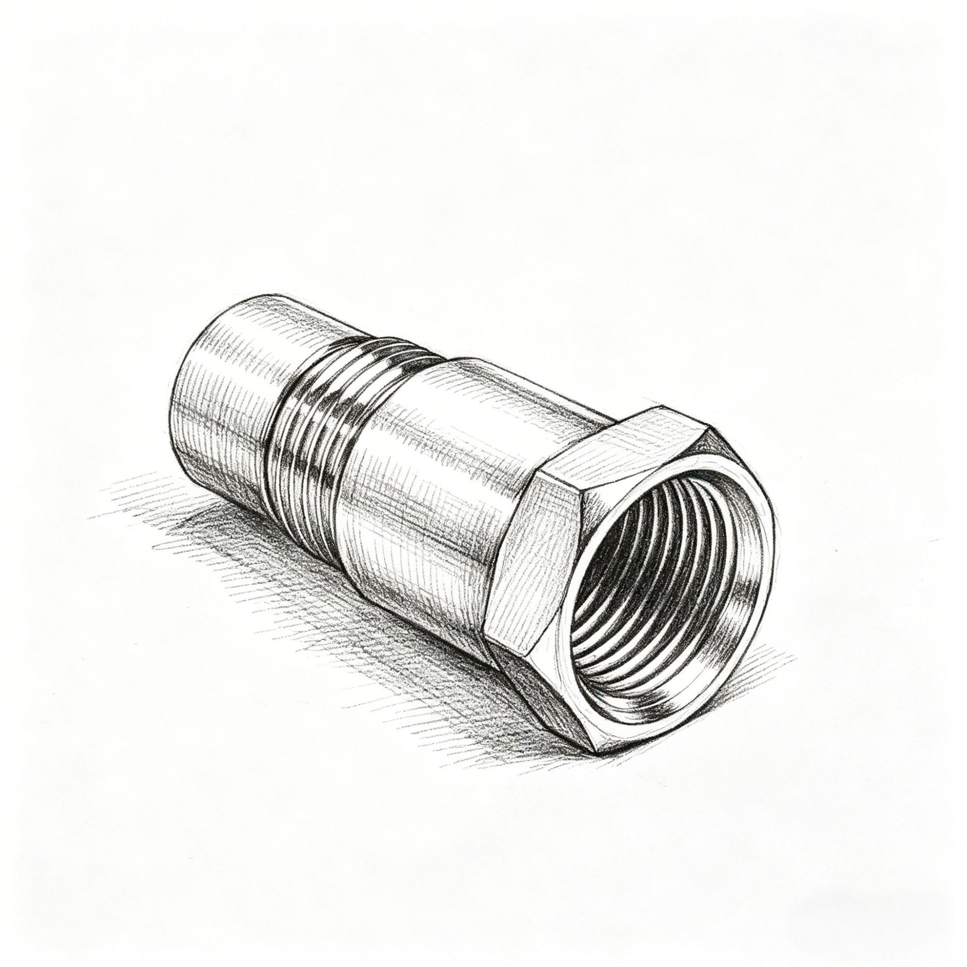 Car Oxygen Sensor Universal Auto Parts Extension Connector M18X1.5 Stainless Steel Extension Filter Connector