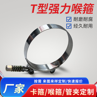 厂家定制t型强力喉箍304弹性喉箍卡箍镀锌强力弹簧卡箍抱箍批发-阿里巴巴