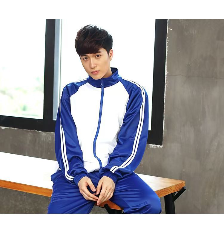 싱글 재킷(블루 지퍼)