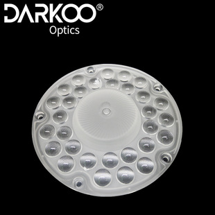 Uniform Light Without Dark Areas 4*3030 4*2835 Lamp Bead Angle 60 Degree Ceiling Light Optical Lens Design