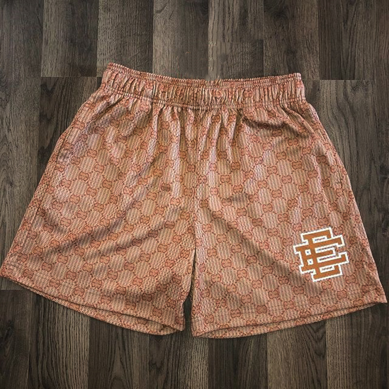 Eric Emanuel EE Pantalones cortos de malla para hombres y mujeres, pantalones de baloncesto deportivo de cuatro puntos
