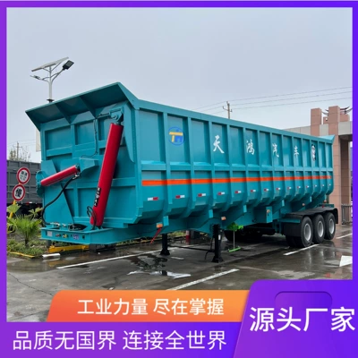 Ağır yük qoşquları Sale Heavy-Duty Tipper Semi-Trailer Trailer