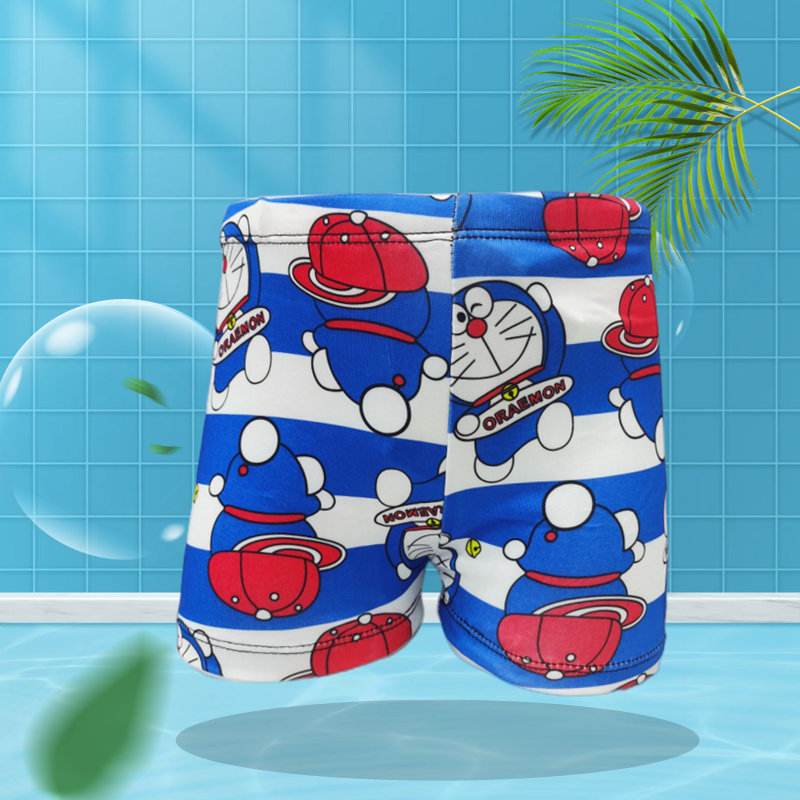 Bañador infantil niño tipo bóxer cordón ajustable diseño dibujos animados