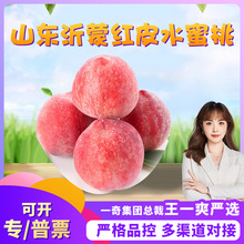 【严选】山东金秋红蜜红皮水蜜桃 代发3斤毛桃甜桃子应季新鲜水果