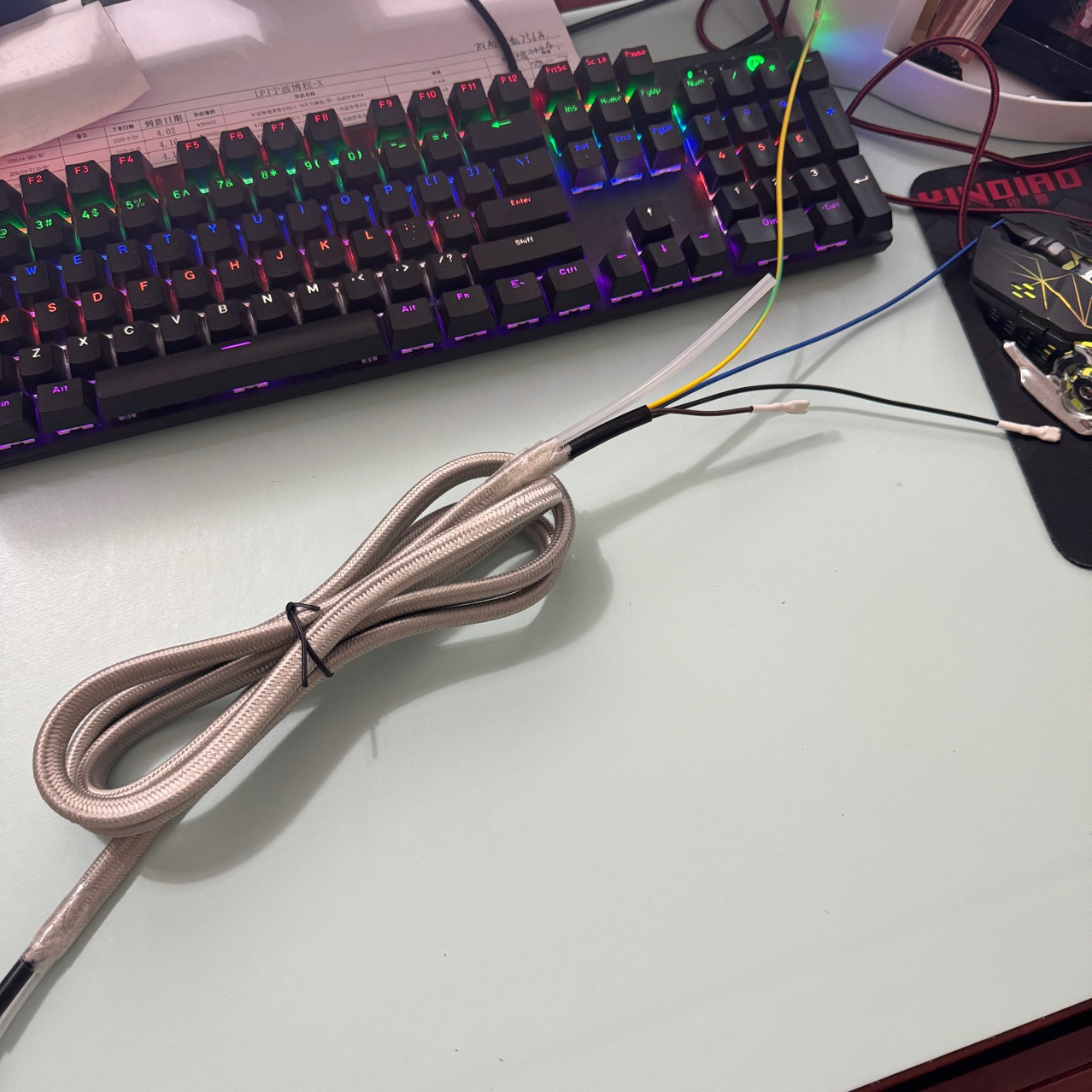 挂烫机四芯编制线挂烫机电源线电子式磁性传感器气缸磁性感应开关