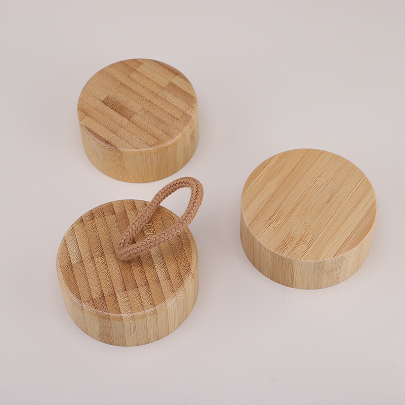 Comercio exterior portátil de copas de vidrio, copas de bambú de alto silicio de silicio, separación de té, copas de vidrio de aislamiento de doble capa