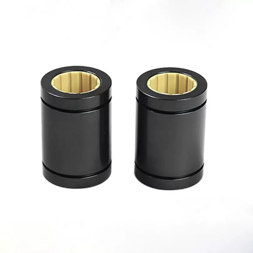 免维护铝塑直线运动滑动轴承J-LM10自润滑直柱型工程塑料直线轴承