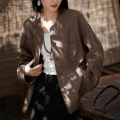 【板娘私服】凡凡自留 早秋的第YI款新品 亚麻松弛感老钱风の