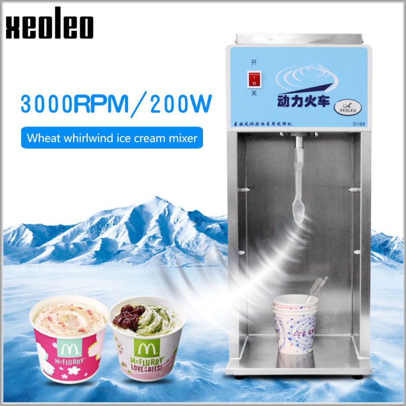 Commercial Mcflurry Machine Ice Cream Mixer Ice Cream Shop Dessert Ice Cream Mixing Machine Variable Frequency Vertical Type
