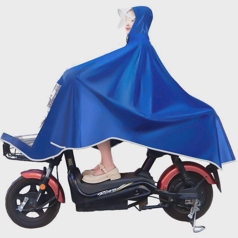 Raincoat for Electric Scooter and Bicycle, Single-Person, Unisex, Adult, Thickened and Enlarged, Storm-Proof, Riding Rain Poncho, Rain Gear Raincoat for Electric Scooter and Bicycle, Single-Person, Unisex, Adult, Thickened and Enlarged, Storm-Proof, Riding Rain Poncho, Rain Gear