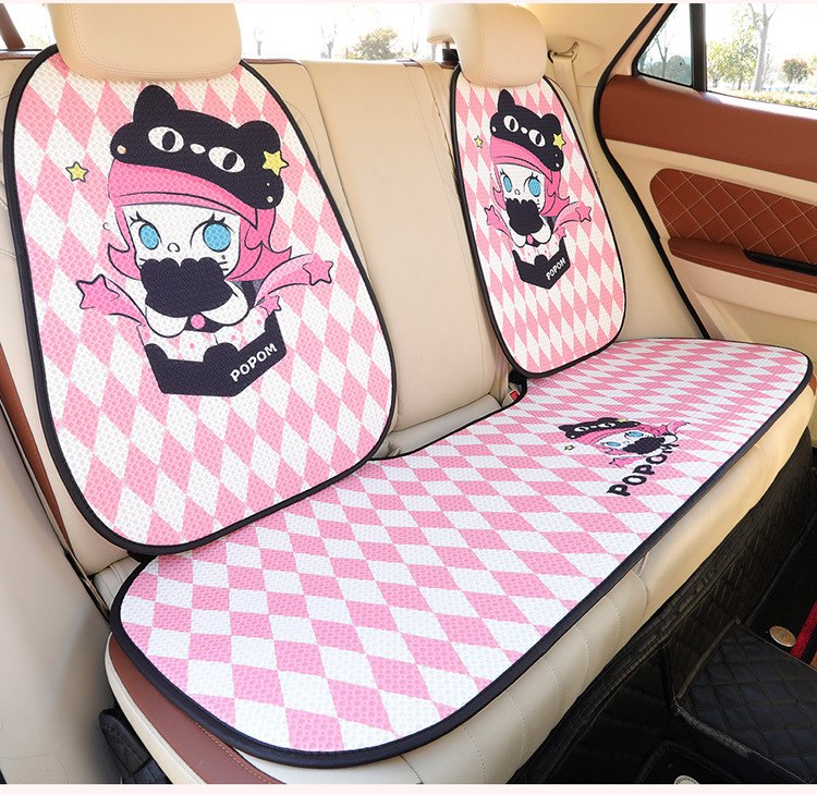 24 New Four Seasons Universal Cartoon Bubble Mart Honeycomb Mesh Multi-piece Car Seat