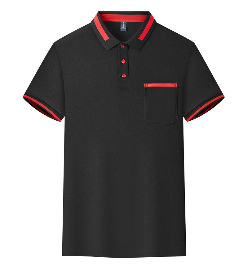 Camisas de trabajo de restauración personalizadas de gran tamaño Hot Pot Barbecue Restaurante de comidas rápidas servicio de mangas cortas camiseta polo