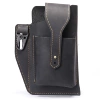 YB0025 crazy horse leather black