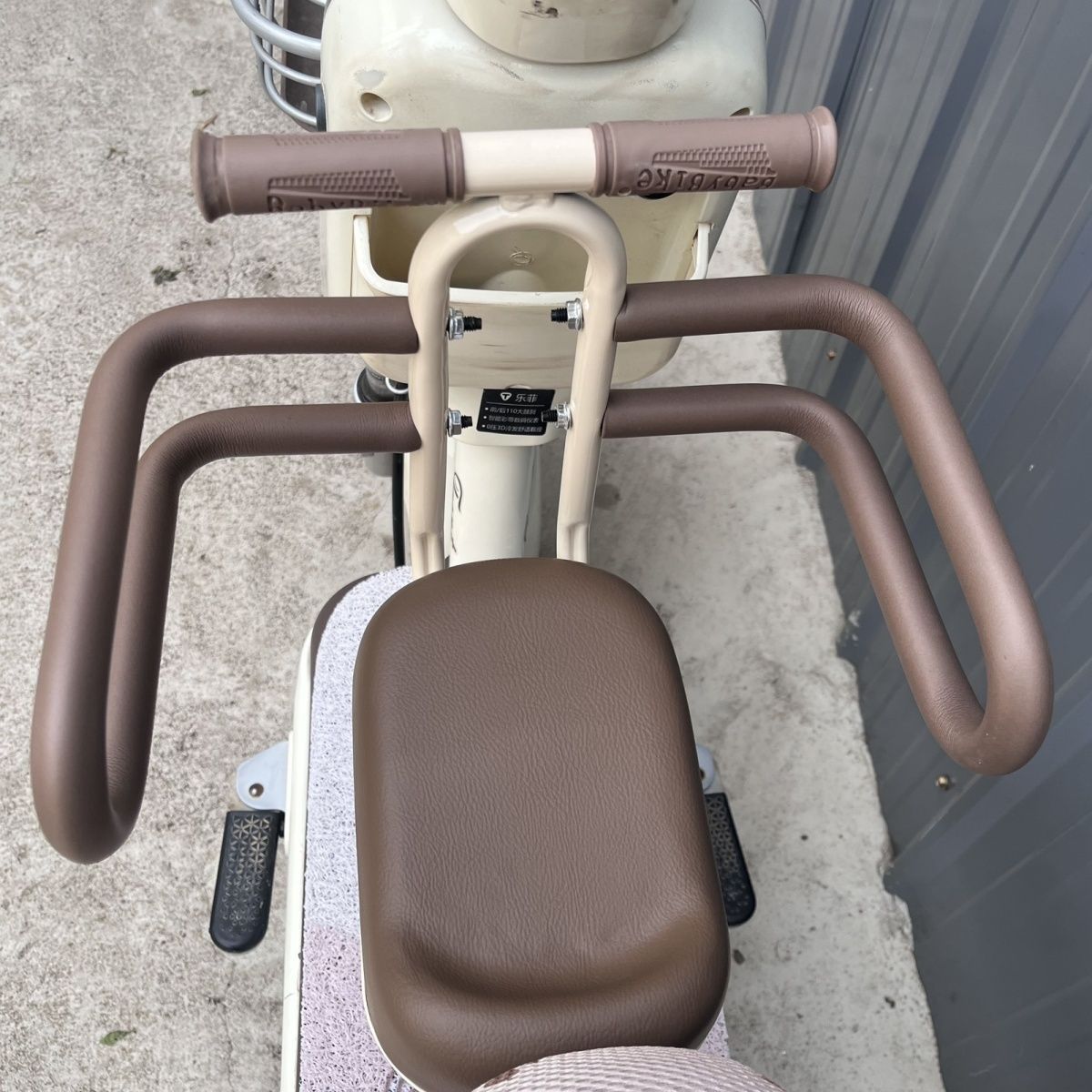 Electric Vehicle Child Seat, Battery Car Baby Front Seat, Electric Car Child Seat, Child Seat for Kids, Simple Child Seat