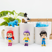 KPOP猎魔女团手办卡通公仔老虎明星女团周边儿童礼物摆件玩偶模型