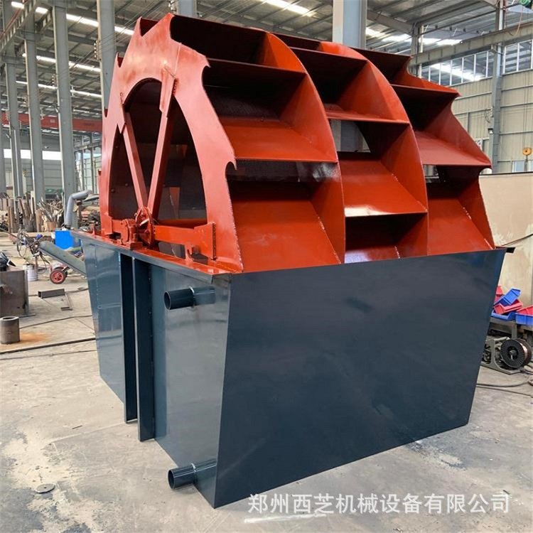 小型移动轮式洗沙机生产线 多槽轮式洗砂机 矿山水轮洗沙设备批发