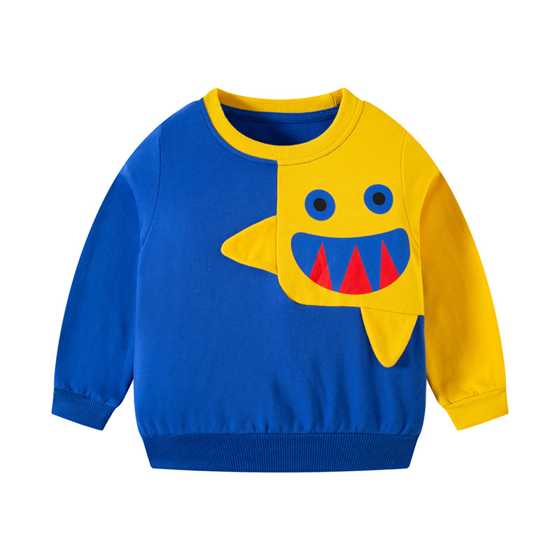 Suéter de Punto para Niños Otoño-Invierno 2026, Diseño de Dibujos Animados, Algodón Puro, Venta al Por Mayor