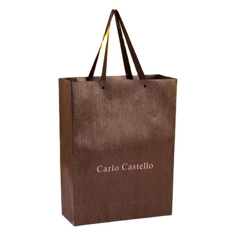 Color sólido ins Ropa Universal bolsa de papel bolsa de embalaje bolsa de compras boutique bolsa de regalo de té para hornear bolsa de papel portátil en stock