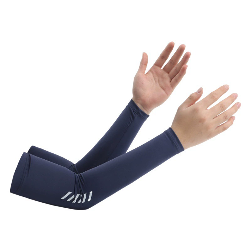 Солнцезащитный крем с ледяным шелком рукава мужской рукав на открытом воздухе рукава для вождения Летние виды спорта дышащая рыбалка длинная езда тонкий