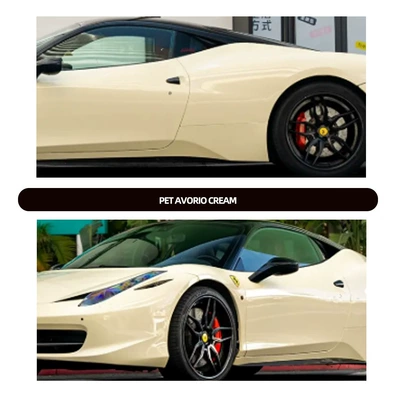 Auto Color Change Film White Color-Changing Film for Full