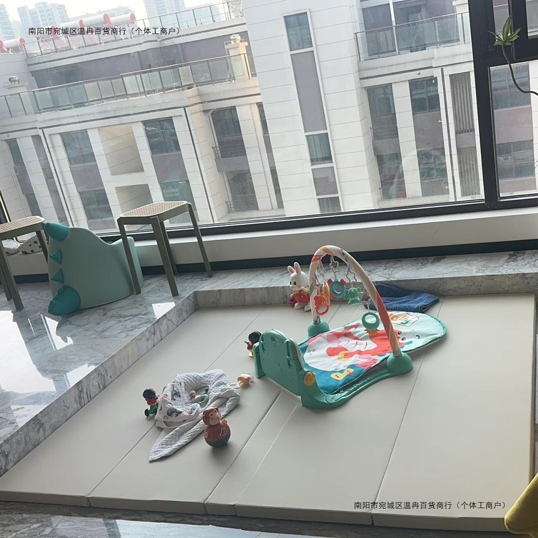 Weike Xin Pure Ixpe Crawling Mat Baby Foldable Crawling Mat Children's Mat Infant Pu Formaldehyde-Free Anti-Fall Mat Thickened