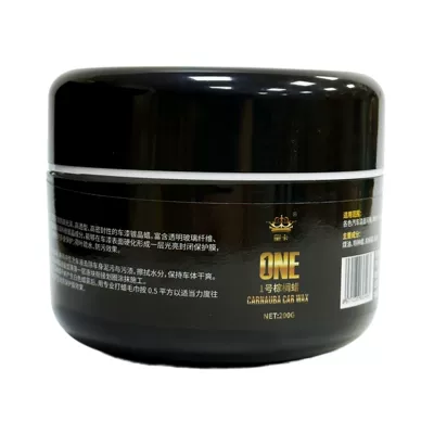 Crystal plating wax Brazil nano: Car wax
