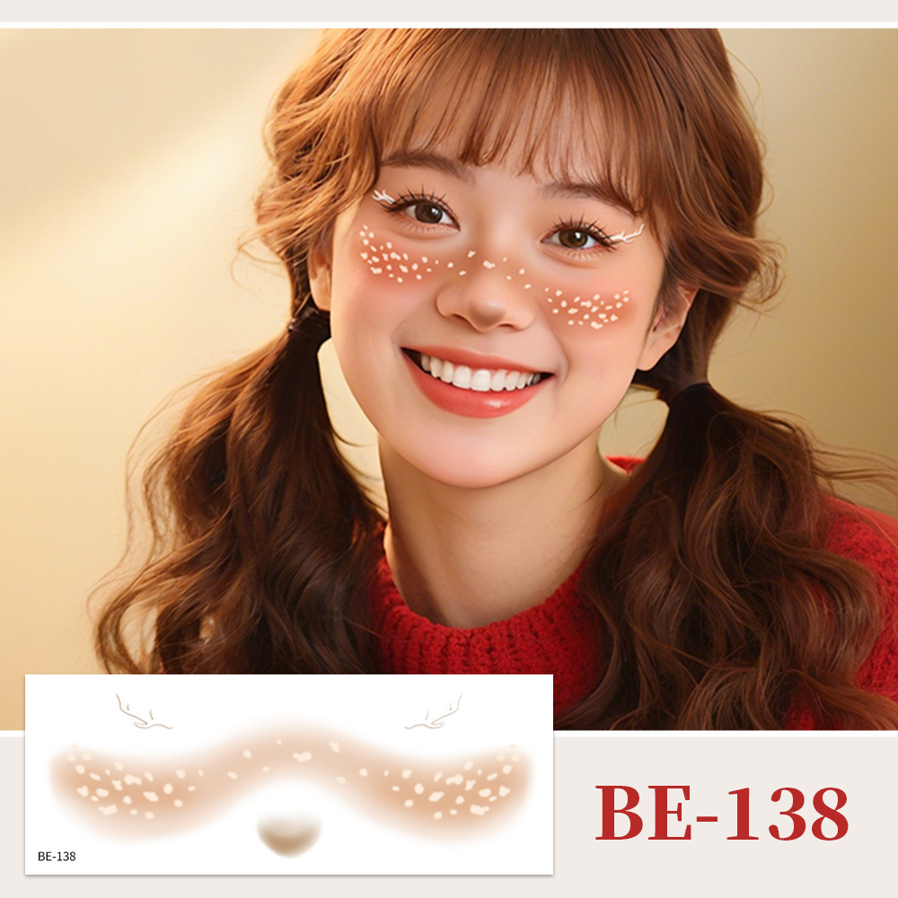 BE-138 (크리스마스 페이스 스티커)