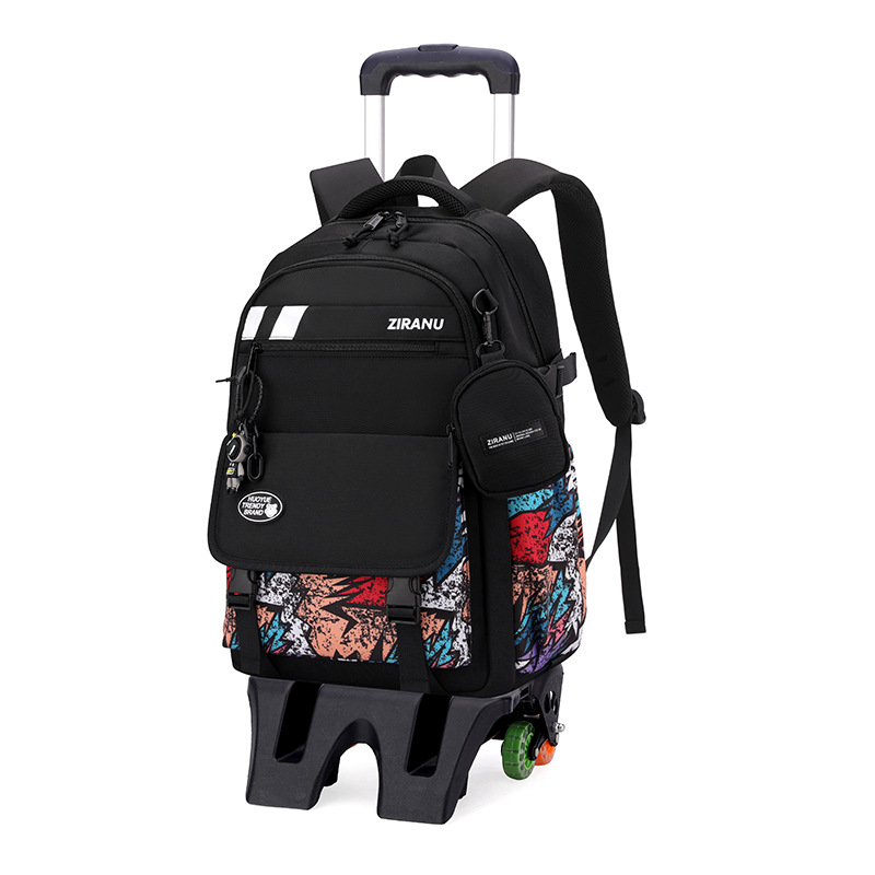 Pescado natural nuevo tipo de mochila de tirón de escuela secundaria simple de alta calidad en mochila de estudiantes de escuela secundaria mochila de gran capacidad