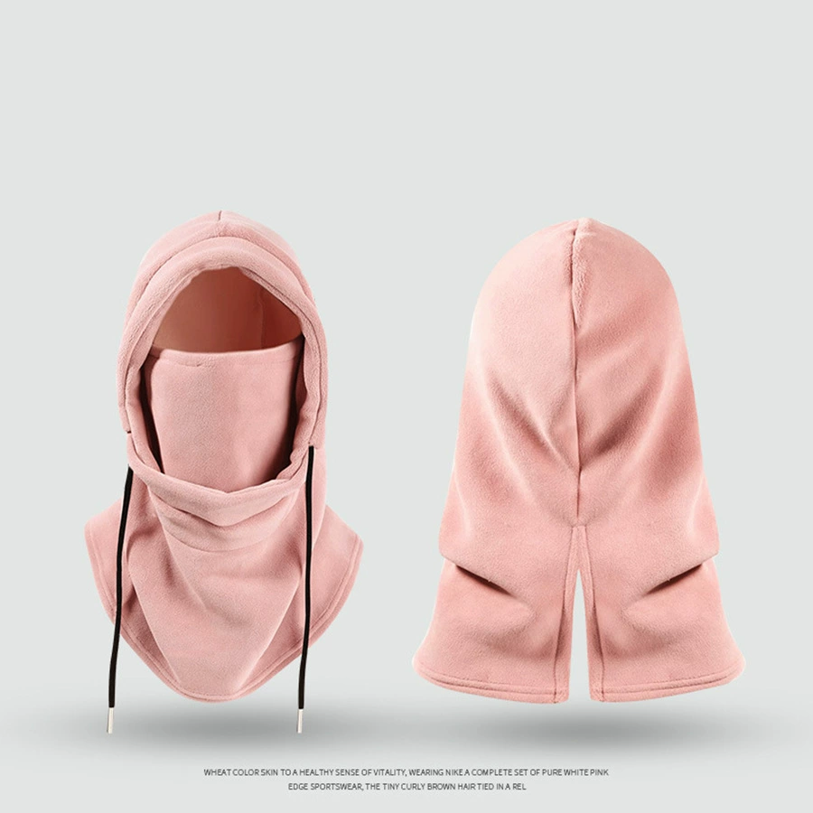 Осенняя и зимняя сплошная шляпа-нагрудник