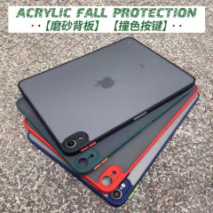 ipad Air5 保護ケース、曲げ防止、pro11 オールインクルーシブ、つや消し Air6 透明 10.9、薄型、落下防止ハードケースに適しています。
