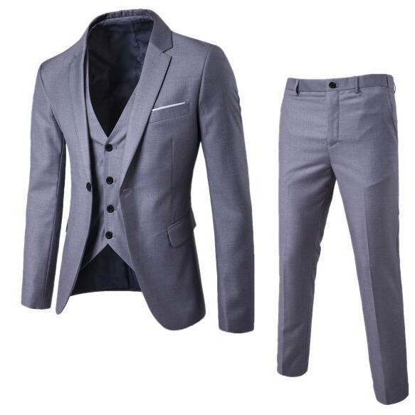 Traje traje de los hombres de negocios casual tamaño europeo mejor hombre traje novio boda anfitrión vestido traje chaqueta