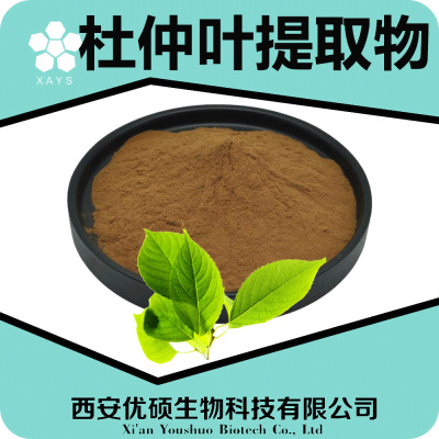 杜仲葉提取物杜仲綠原酸3% SC證食品級原料藥食同源水溶杜仲葉粉