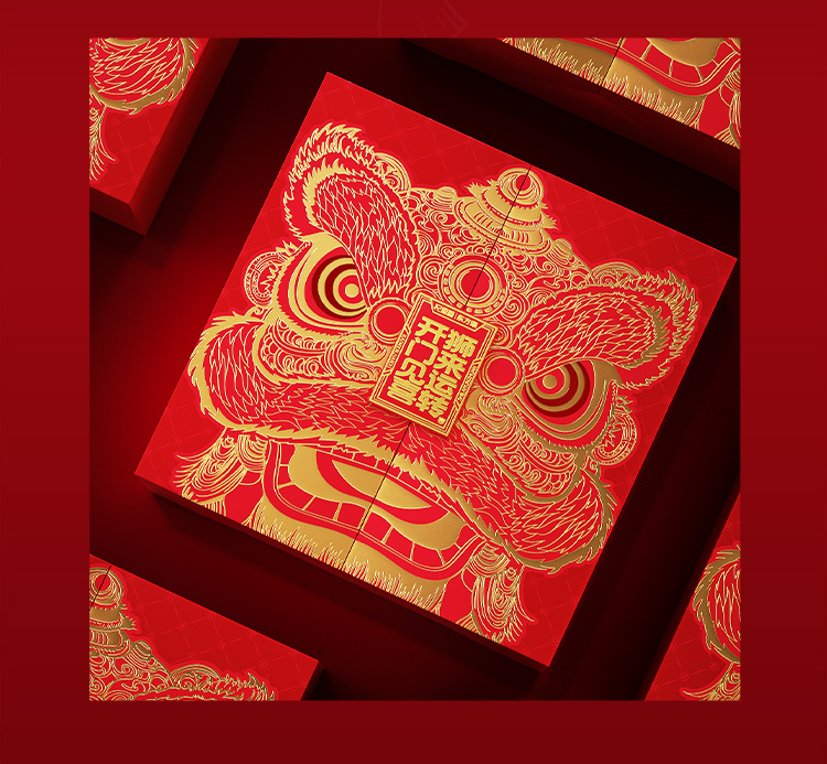Five Herb Gift Box American Ginseng Red Ginseng Black Goji Dendrobium Deer Antler 178g key features