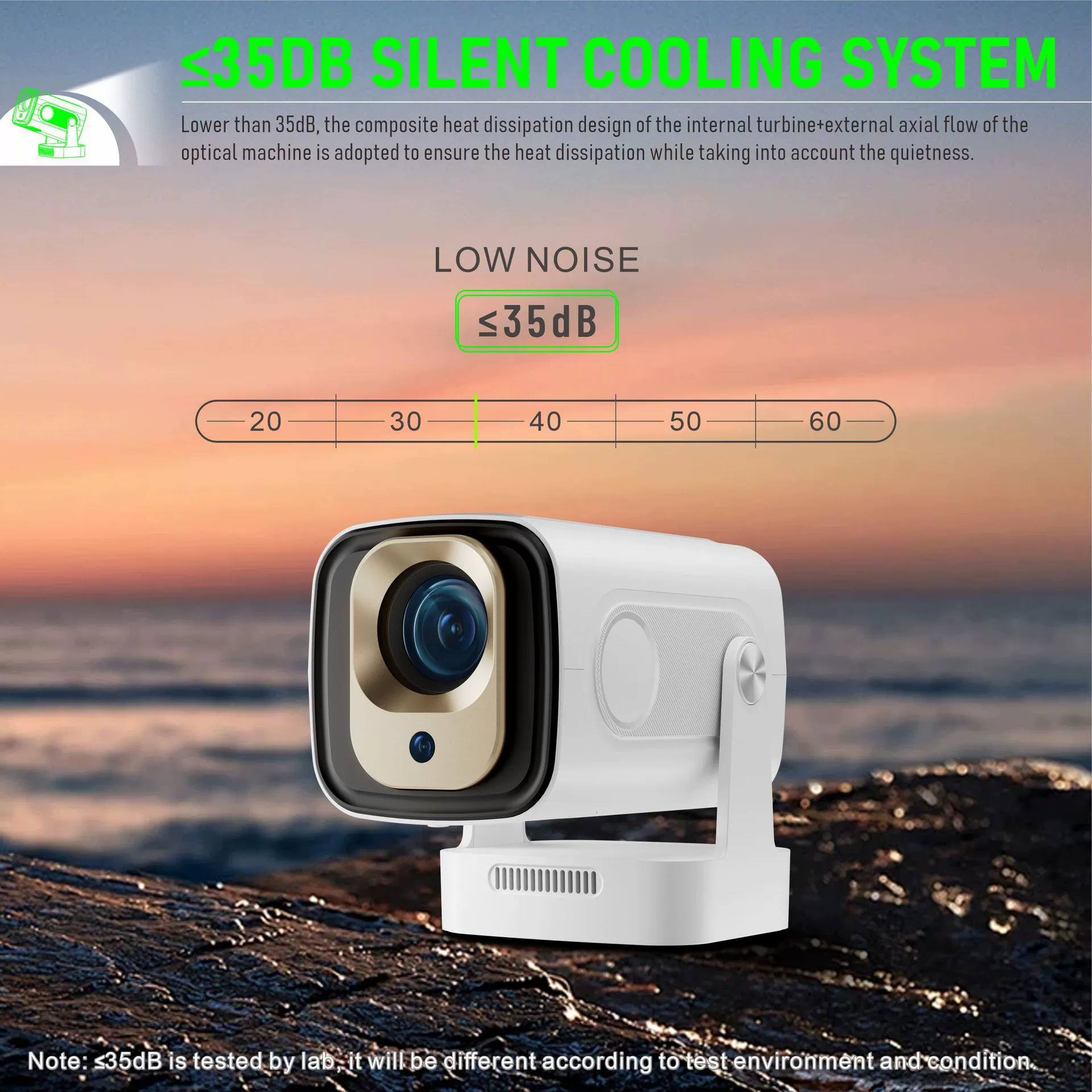HY260 PRO projector H713 Android 11 projector automatic focus HD Bluetooth mini home projector