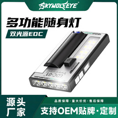 跨境新款LED仓库超亮 防水防尘手电筒 超长续航照明高亮度工作灯