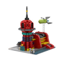 Planet Express Headquarter Building Block Model Puzzle羳