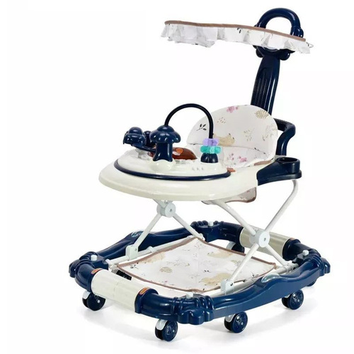 Stroller with anti-O leg function, multi-function anti-tip push cart for babies, can sit and push, learning car, starting and assisting walker