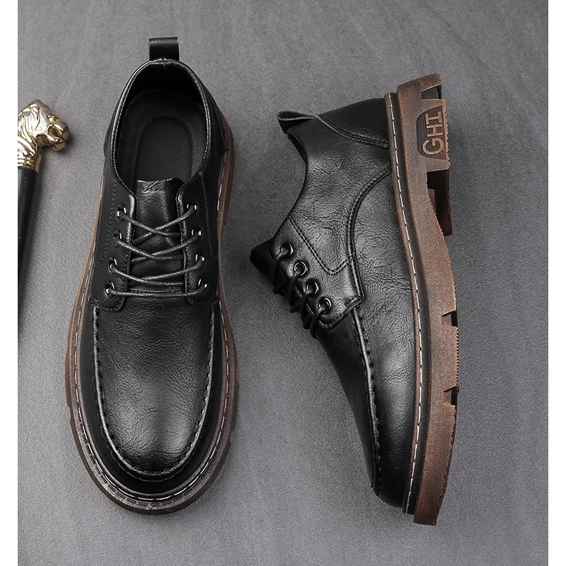 Leather Shoes Men's Summer British Style Business Work Shoes Sneakers Men's Work Casual New Versatile Men's Shoes