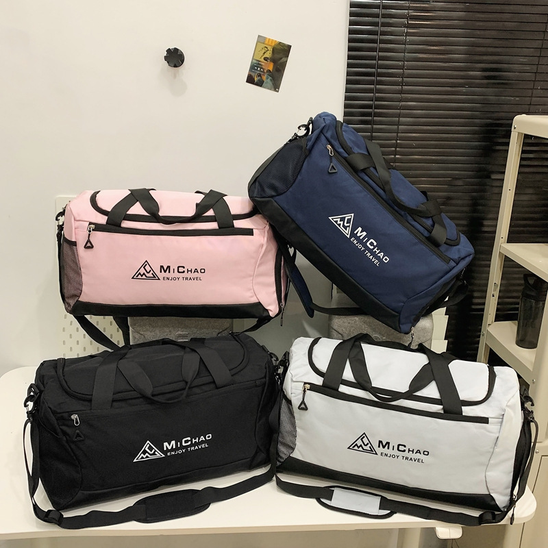 Almacén de zapatos independiente bolsa de viaje de gran capacidad 2024 nuevo bolso de almacenamiento al aire libre de separación seca y húmeda bolso de moda