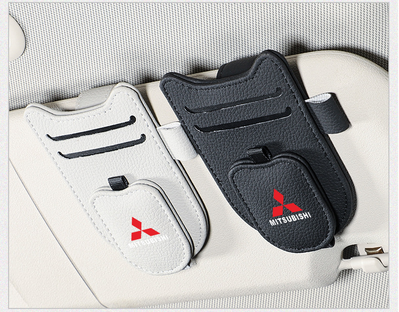 Suitable for Mitsubishi Jinxuan Yige Outlander Artu Ke Yishen car glasses clip multi-function bill card clip