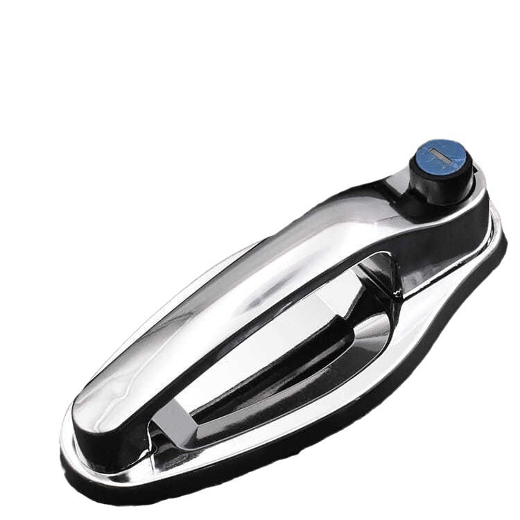 Caravana triciclo eléctrico de cuatro ruedas manija de la puerta del vehículo medio cobertizo coche cerrado de cuatro ruedas vehículo exterior cerradura de la puerta manija de la puerta cerradura de la puerta