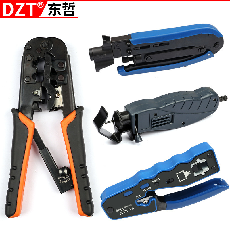Multifunctional Network Cable Pliers, Category 7 Network Pliers, Category 7 Crimping Pliers, Dovetail Crystal Head Crimping Pliers Manufacturer Supply