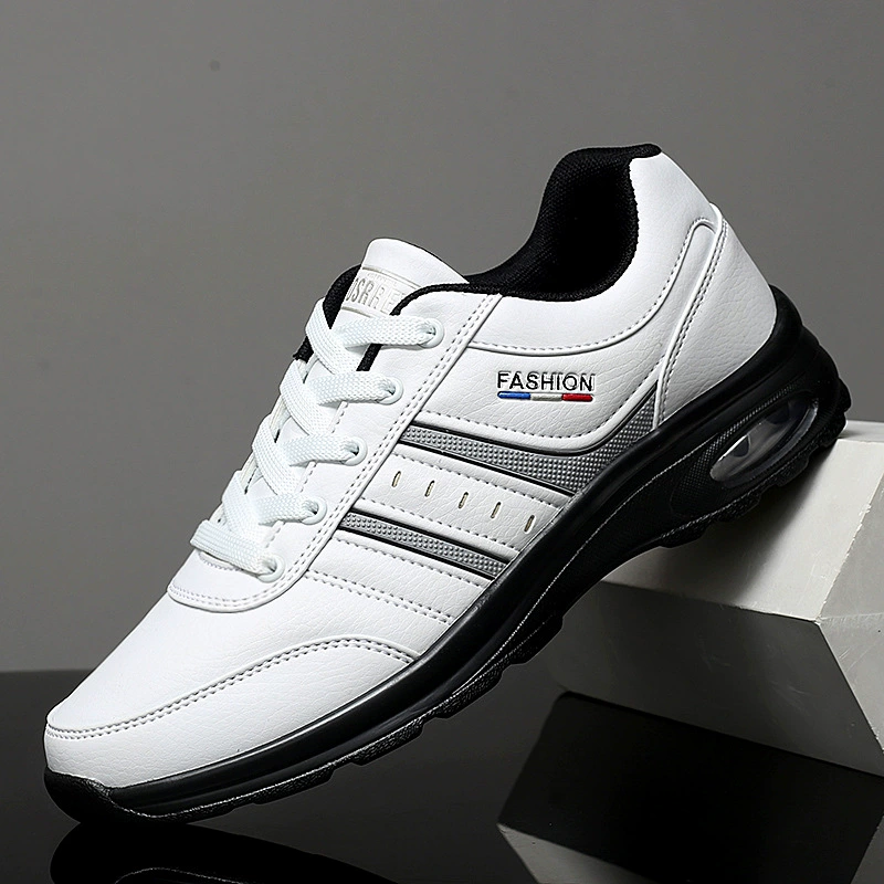 Весна и осень воздушная подушка мода спортивная мужская обувь большого размера трансграничная дорожная обувь говяжий сухожилий негативы ночью