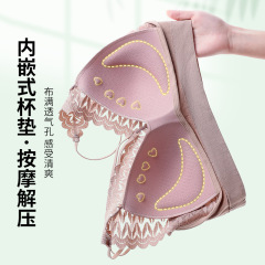 新款法式美背蕾絲吊帶背心裹胸女聚攏固定杯打底防走光抹胸背心女