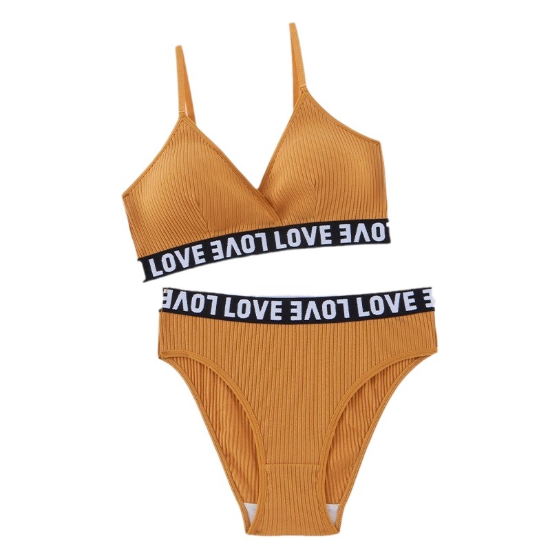 Conjunto de ropa interior sexy transfronteriza, puro deseo, ropa interior push-up transpirable y agradable para la piel para mujer, conjunto de calzoncillos al por mayor